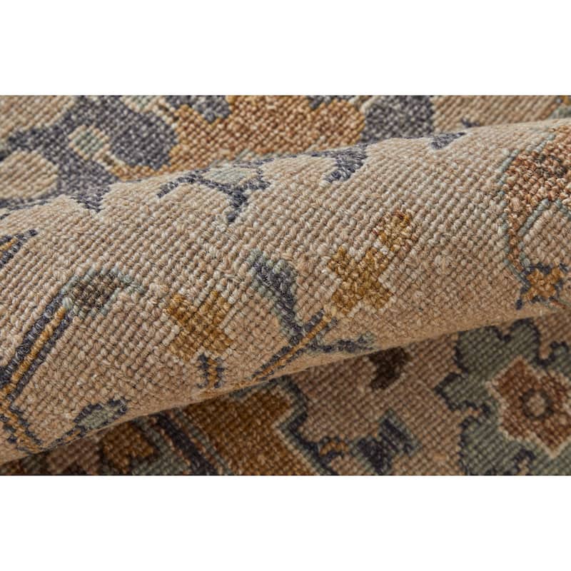 Grand Bazaar Aleska Hand Knotted Oriental Traditional Area Rug