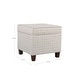 preview thumbnail 15 of 23, Carson Carrington Birkerod Square Lift-off Storage Ottoman