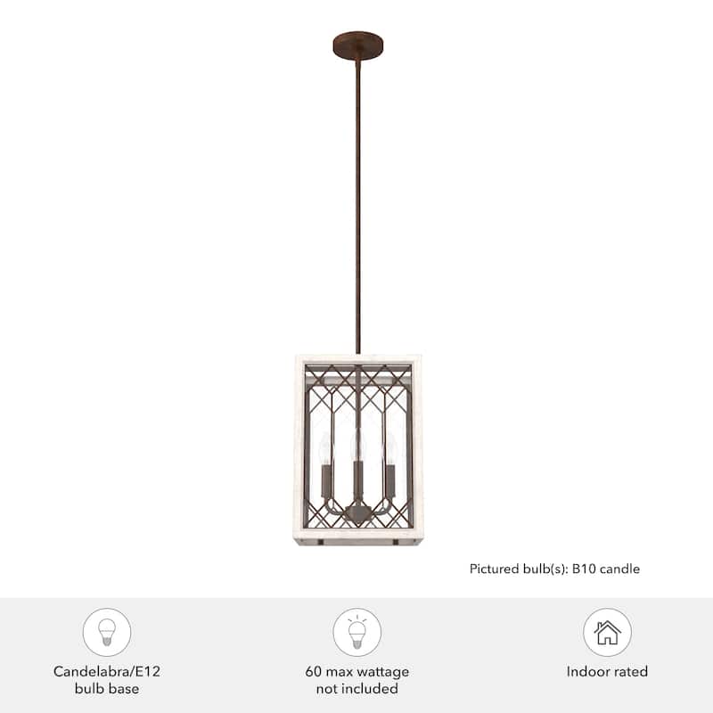 Hunter Chevron Pendant - Kitchen Island, Dining Room, Entry - Farmhouse, Transitional, Rustic