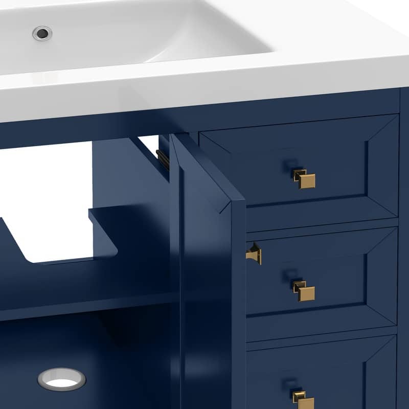 Moasis 36"/42" Bathroom Vanity Cabinet with Sink