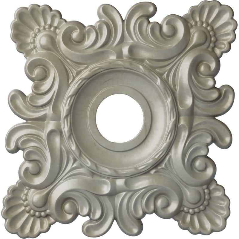 18"W x 18"H x 3 1/4"ID x 1 1/2"P Crawley Ceiling Medallion
