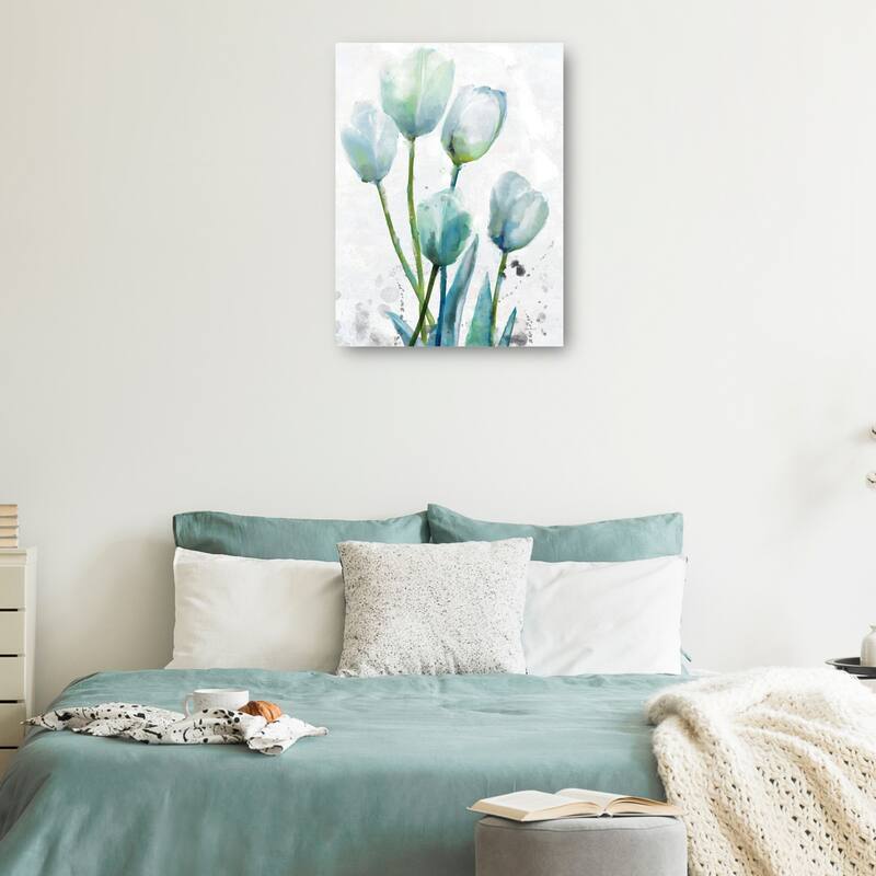 Tulip Gathering II By Studio Arts Canvas Art Print