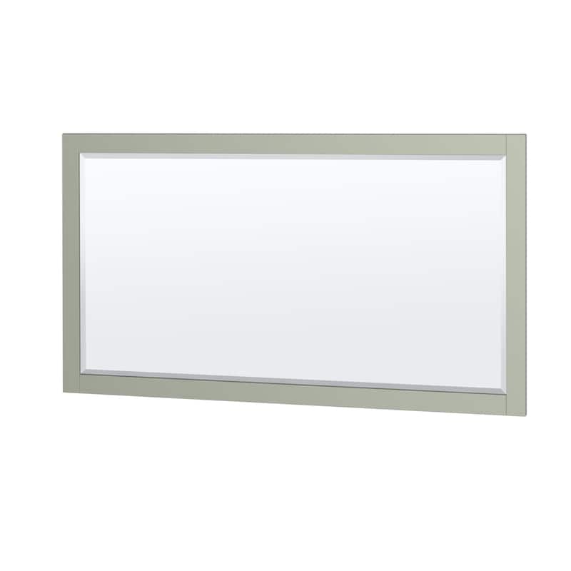 Sheffield Bathroom Vanity Set, Cultured Top, 58-Inch Mirror