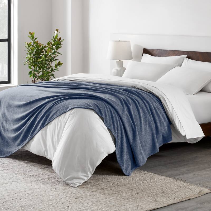 Bare Home Lightweight Polar Fleece Blanket