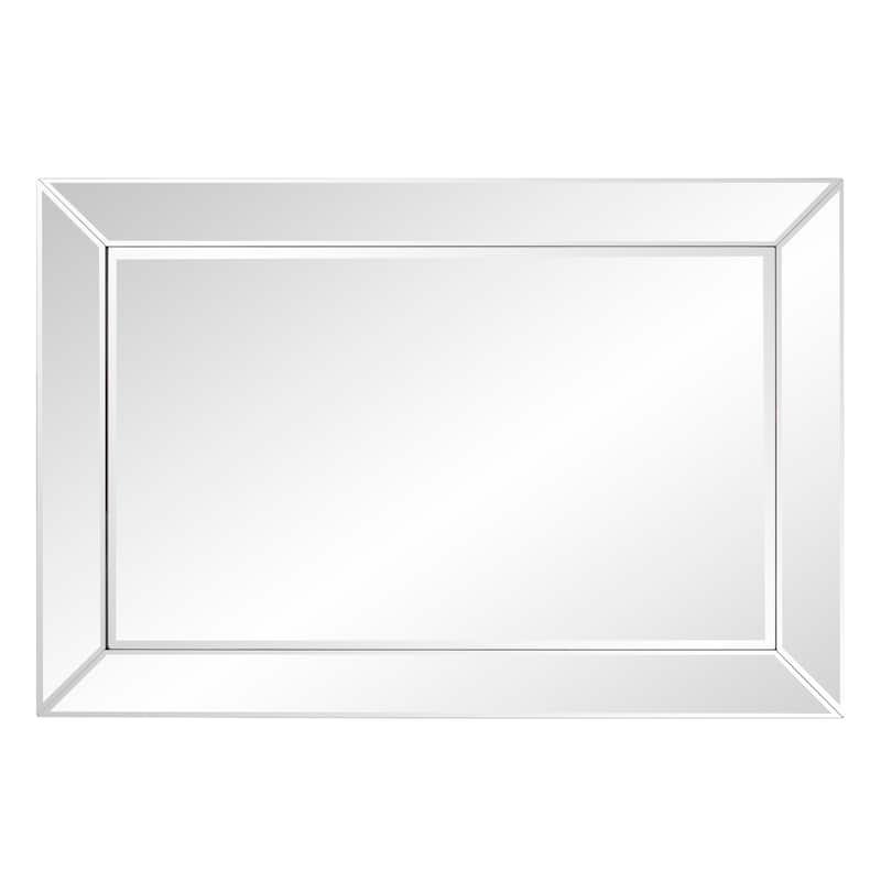 Allan Andrews Wood Framed Decorative Vanity Camden Wall Mirror - mirrored - 24 x 36
