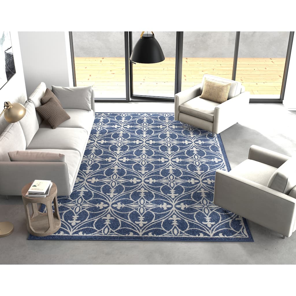 Domani Lesedi Traditional Mosaic Area Rug