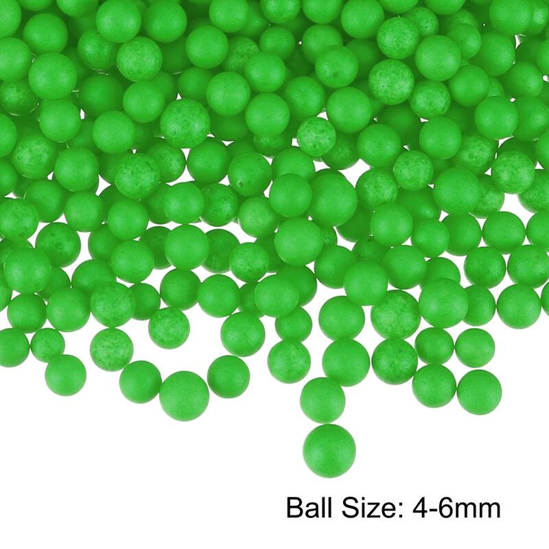 Foam Beads Foam Balls for DIY Craft Decoration, 1 Pack Approx 8000pcs