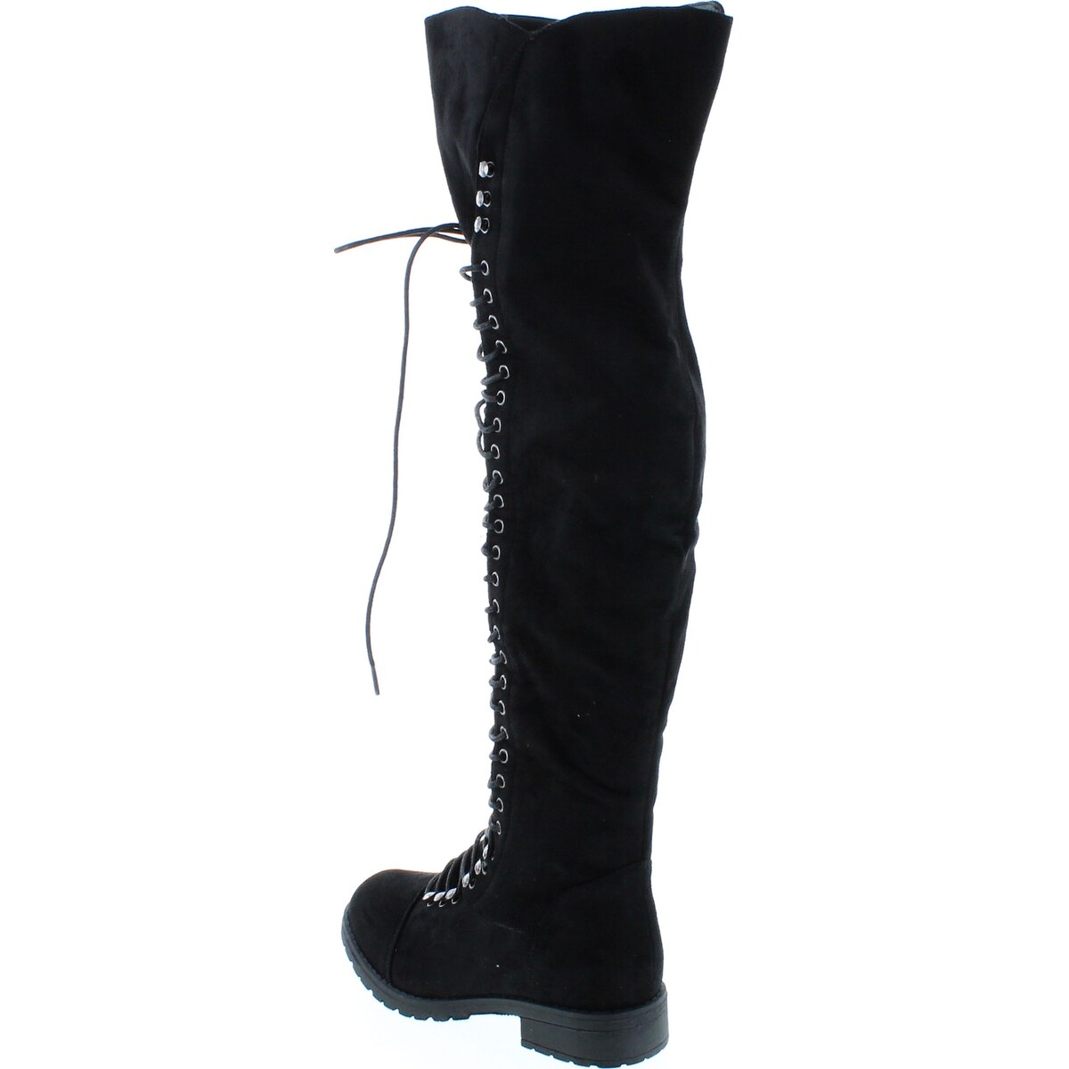 thigh high combat boots