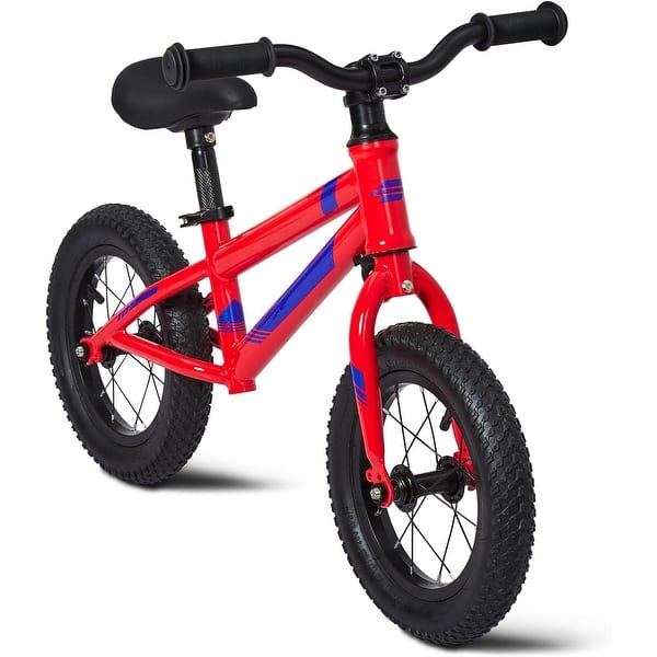 slide 1 of 1, Lightweight Balance Bike for Toddlers,No Pedal Design with EVA Tires for Ages 3-5 Red