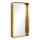 preview thumbnail 6 of 5, Uttermost Crofton 30" X 20" Rectangular Deep Frame Gold Vanity