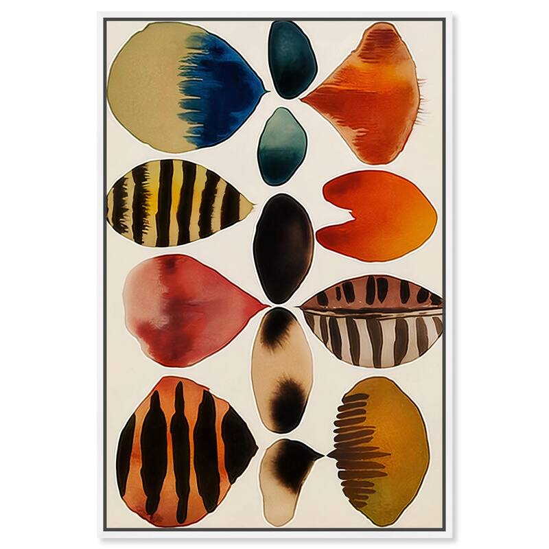 Assembled Pieces II Canvas by Art Remedy - 16" x 24" - White