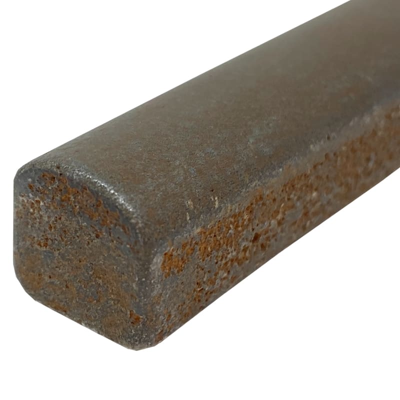 0.5 inch x 8 inch Matte Metallic Listello Wall Tile Trim