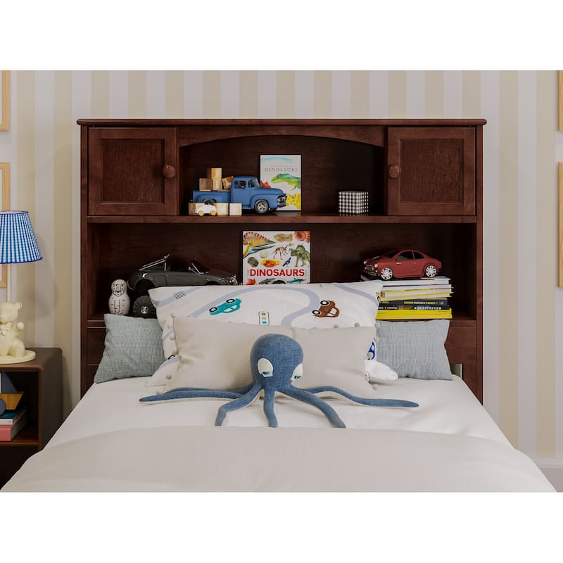 Hadley Platform Bed with Panel Footboard and Twin Trundle