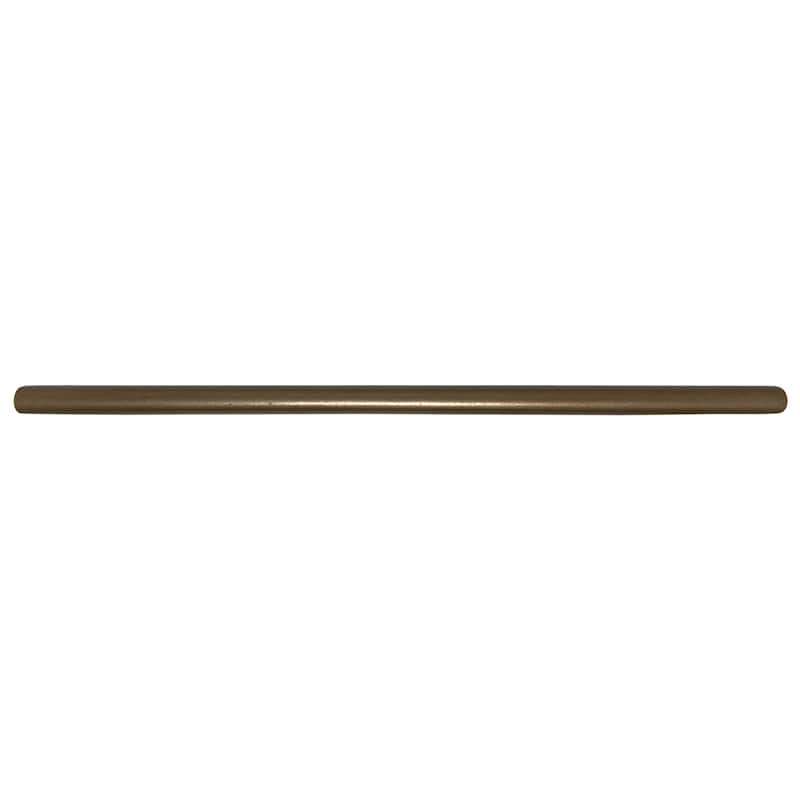 Cassidy 0.75" x 12" Matte Metallic Pencil Liner Wall Tile Trim - Box of 3 pieces - Bronze