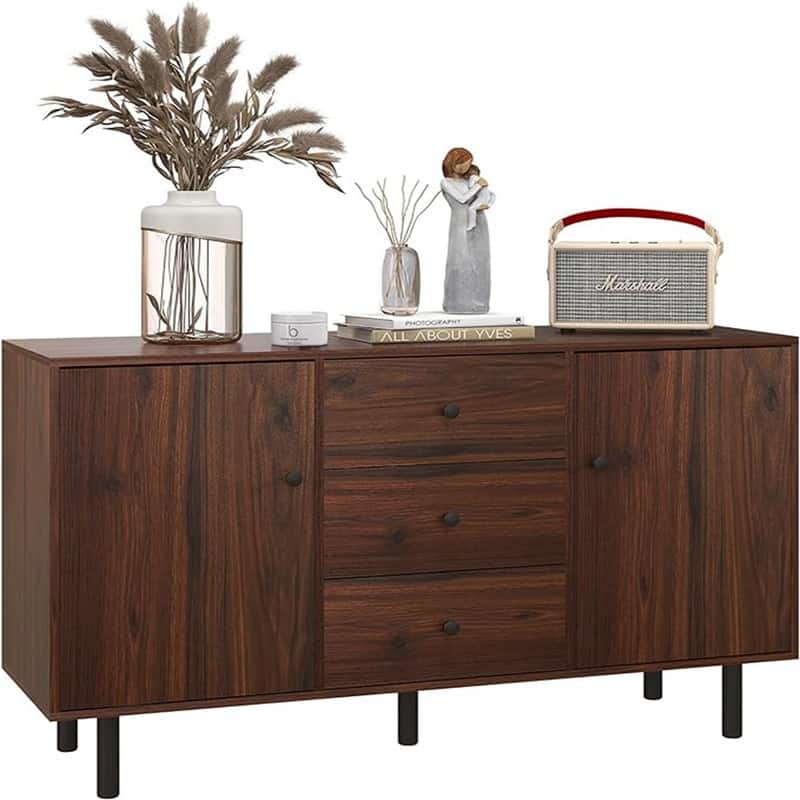 Buffet Cabinet - 15.75"D x 50"W x 30"H - 15.75"D x 50"W x 30"H - Rustic Brown