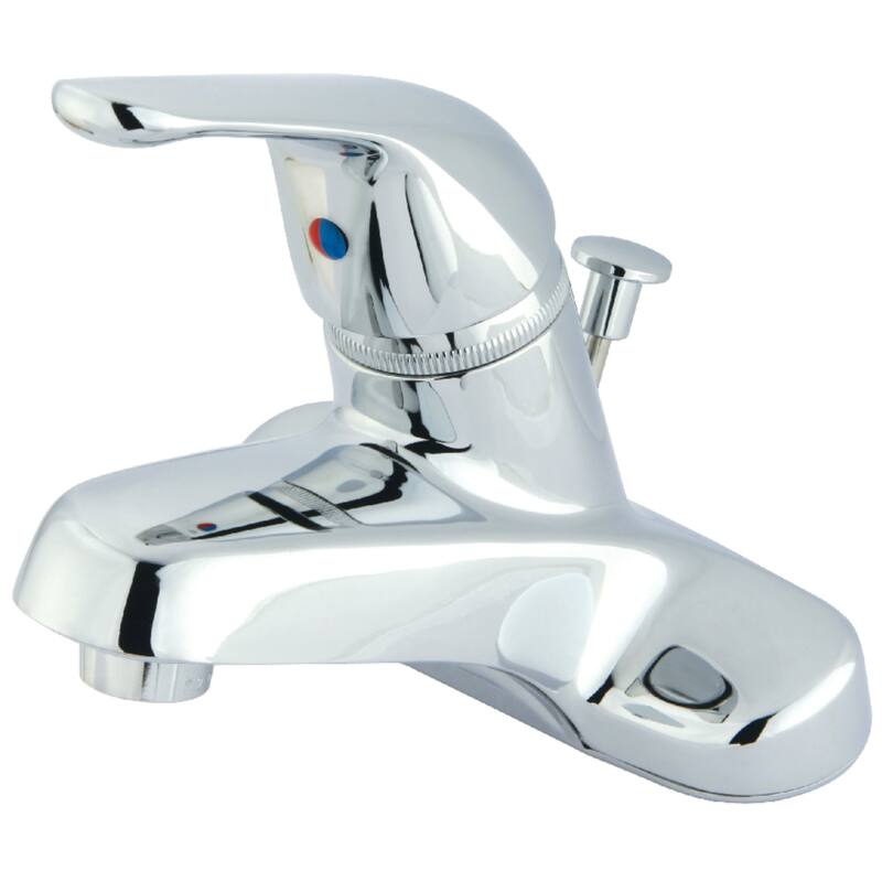 Kingston Brass Chatham 4 in. Centerset Bathroom Faucet - Polished Chrome
