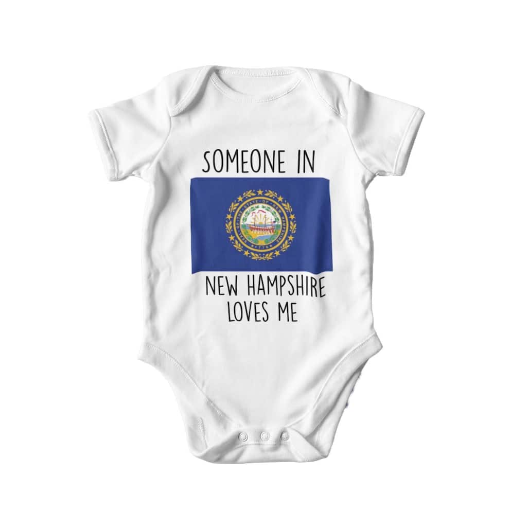 New Hampshire - Baby Boy Girl Clothes Infant Bodysuit Funny Cute Newborn