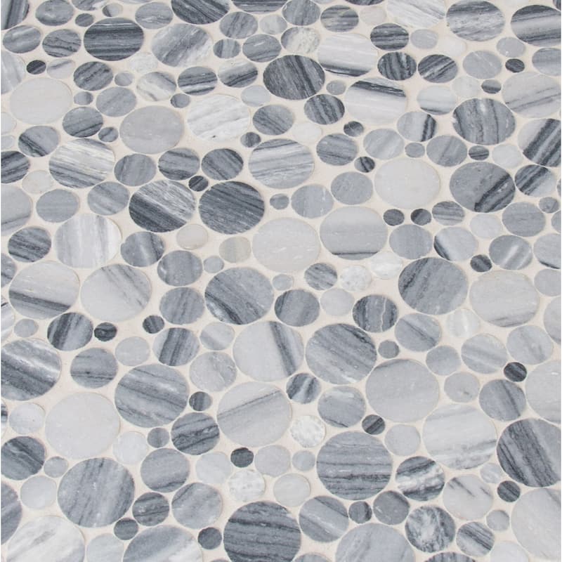 Ackland AKM-S-MA12X12PBP-CA Marvella - 12" x 12" Marble Pebble and