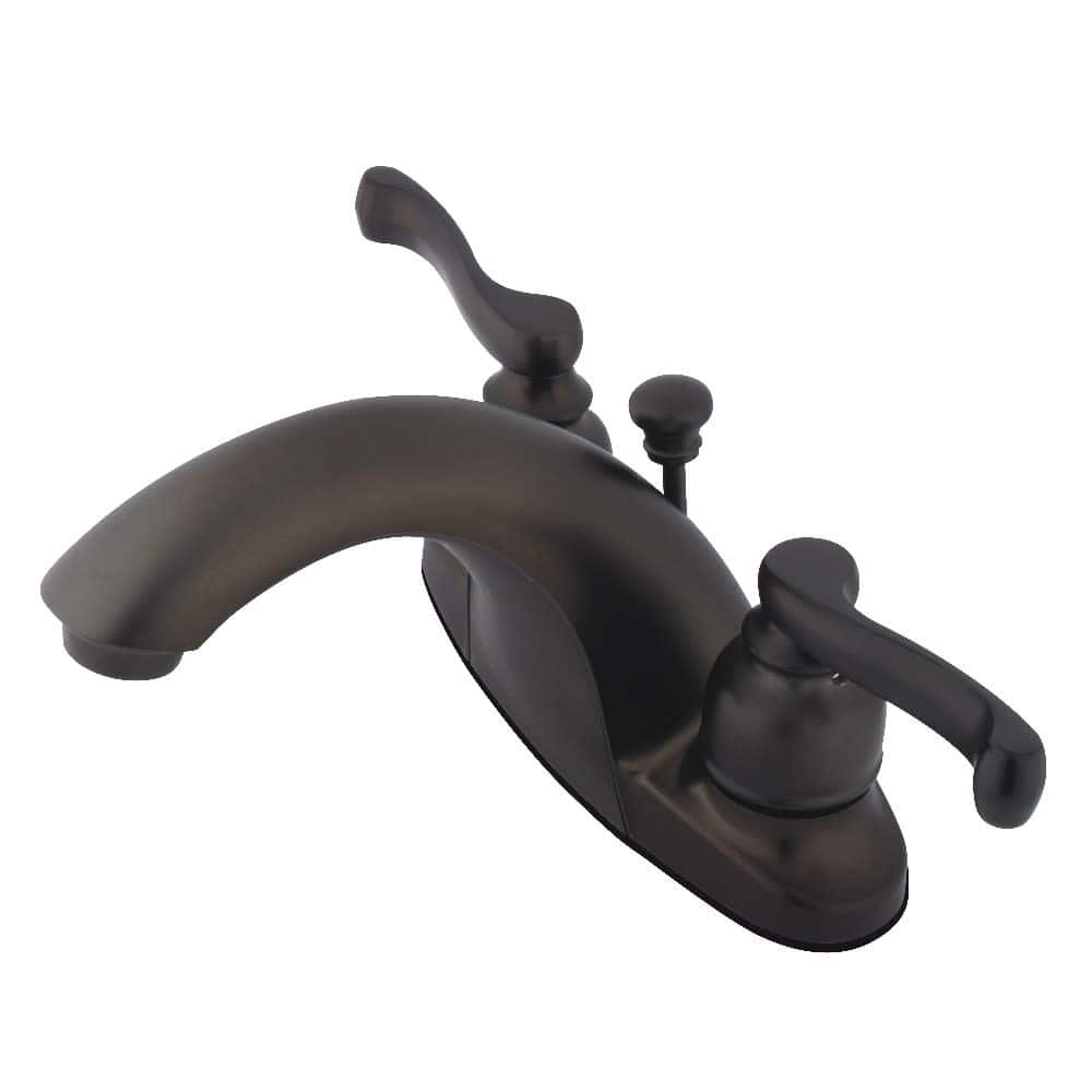 Kingston Brass 1.2 GPM Centerset Bathroom Faucet with Pop-Up Drain
