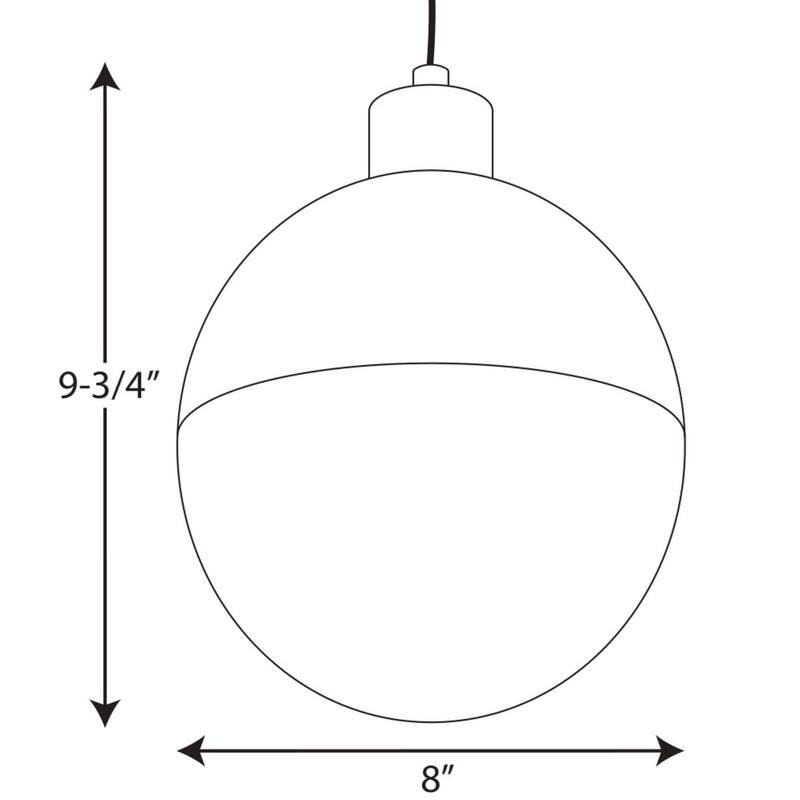 Globe LED One-Light LED Pendant