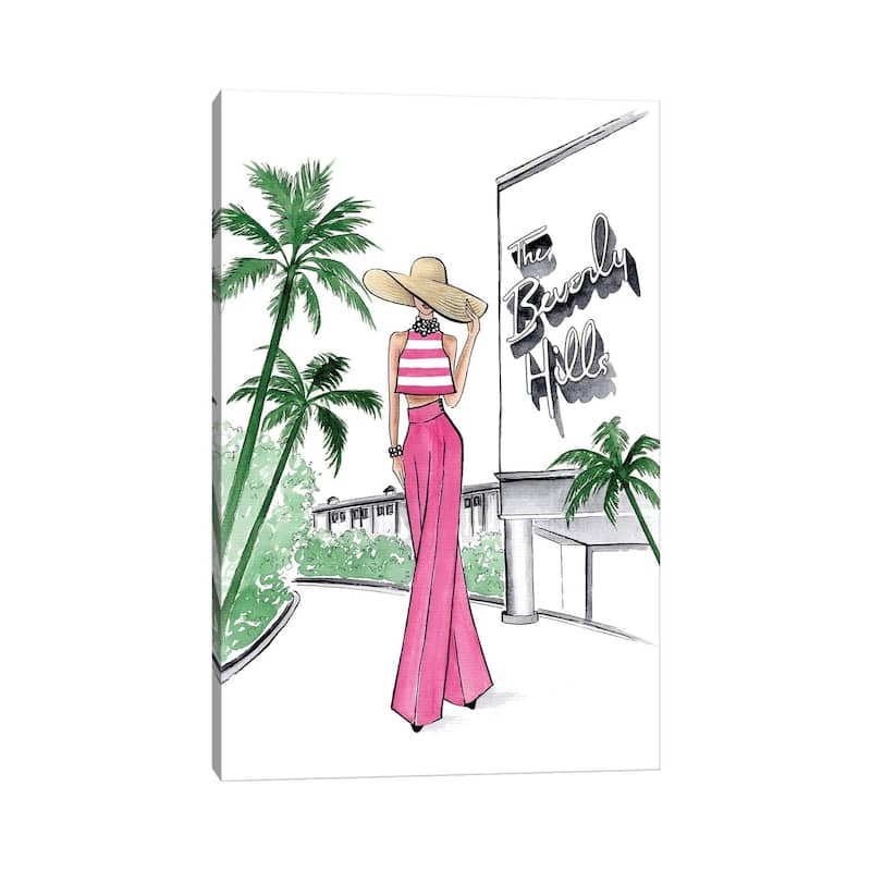 iCanvas "Beverly Hills" by LaLana Arts Canvas Print