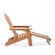 preview thumbnail 23 of 26, Folding Adirondack Chair with Cup Holder, for Patio Deck Garden