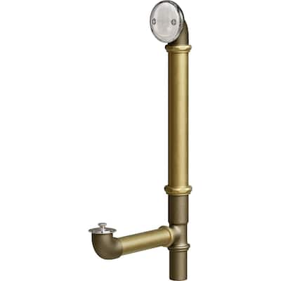 PROFLO Universal Tub Drain / Waste - Fits Most Tubs 14" - 16" Tall
