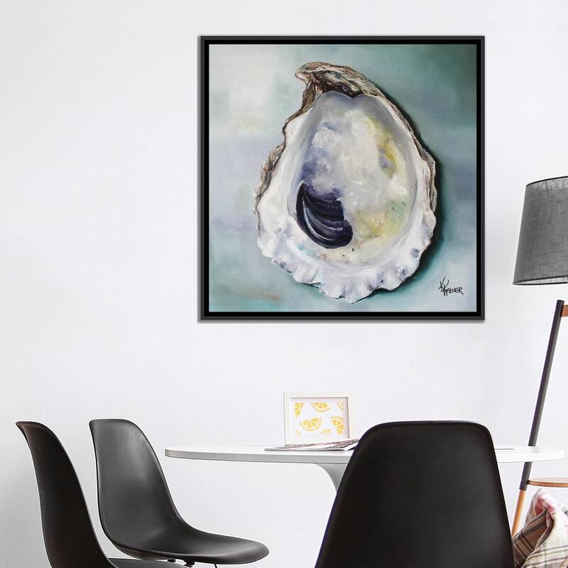 iCanvas "Virginia Oyster Shell" by Kristine Kainer Framed Canvas Print