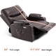 preview thumbnail 9 of 28, MCombo Faux Leather Power Recliner, Electric Swivel Glider Rocker Recliner for Nursery with USB Ports 7785