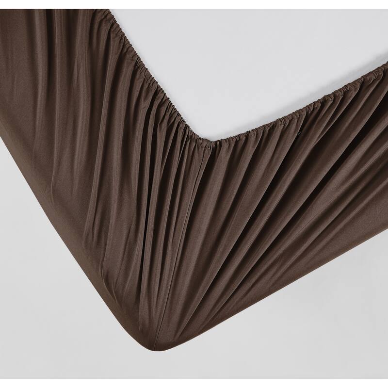 Vilano Extra Deep Pocket Fitted Bed Sheet , 2 pack, Fitted Sheet Only, Bed Sheet Seperates