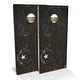 preview thumbnail 1 of 7, Nevada Flag Vintage Outdoor Cornhole Board Set