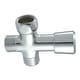preview thumbnail 2 of 6, Kingston Brass Showerscape Shower Diverter Polished Chrome