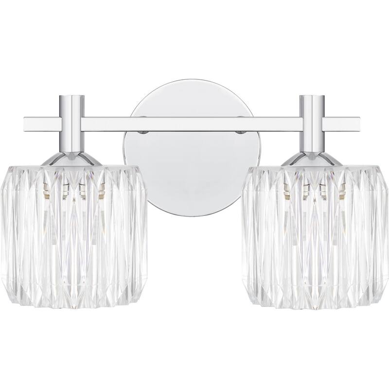 Spade LED Bathroom Vanity Light - Polished Chrome