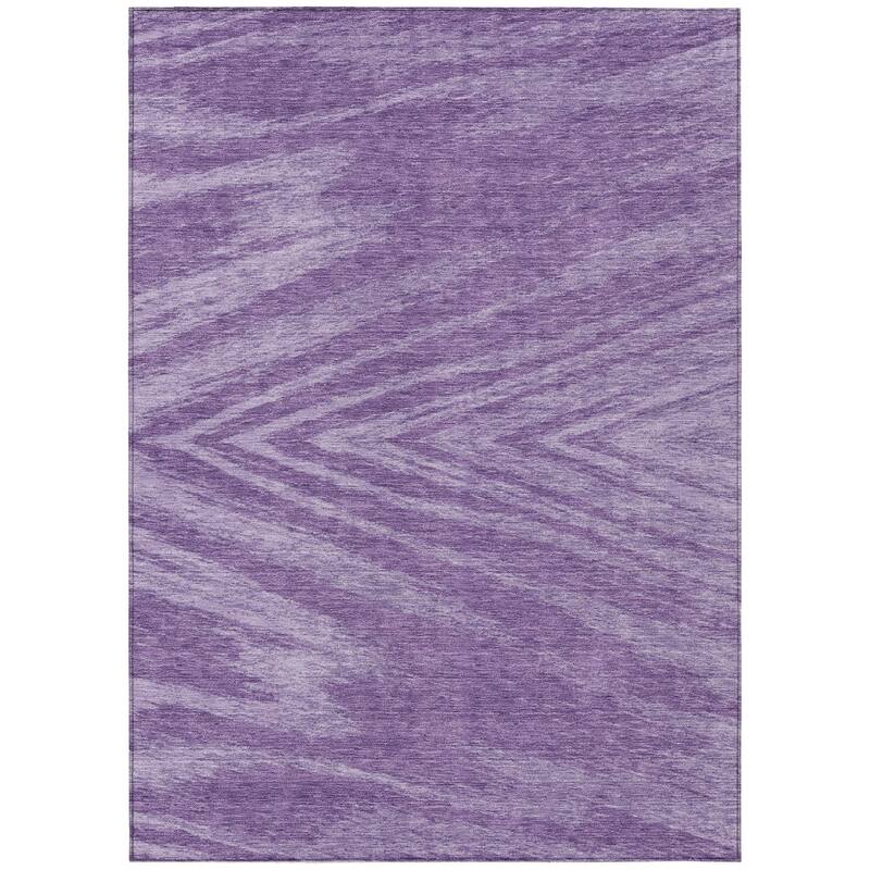 Machine Washable Indoor/ Outdoor Chantille Chevron Modern Rug