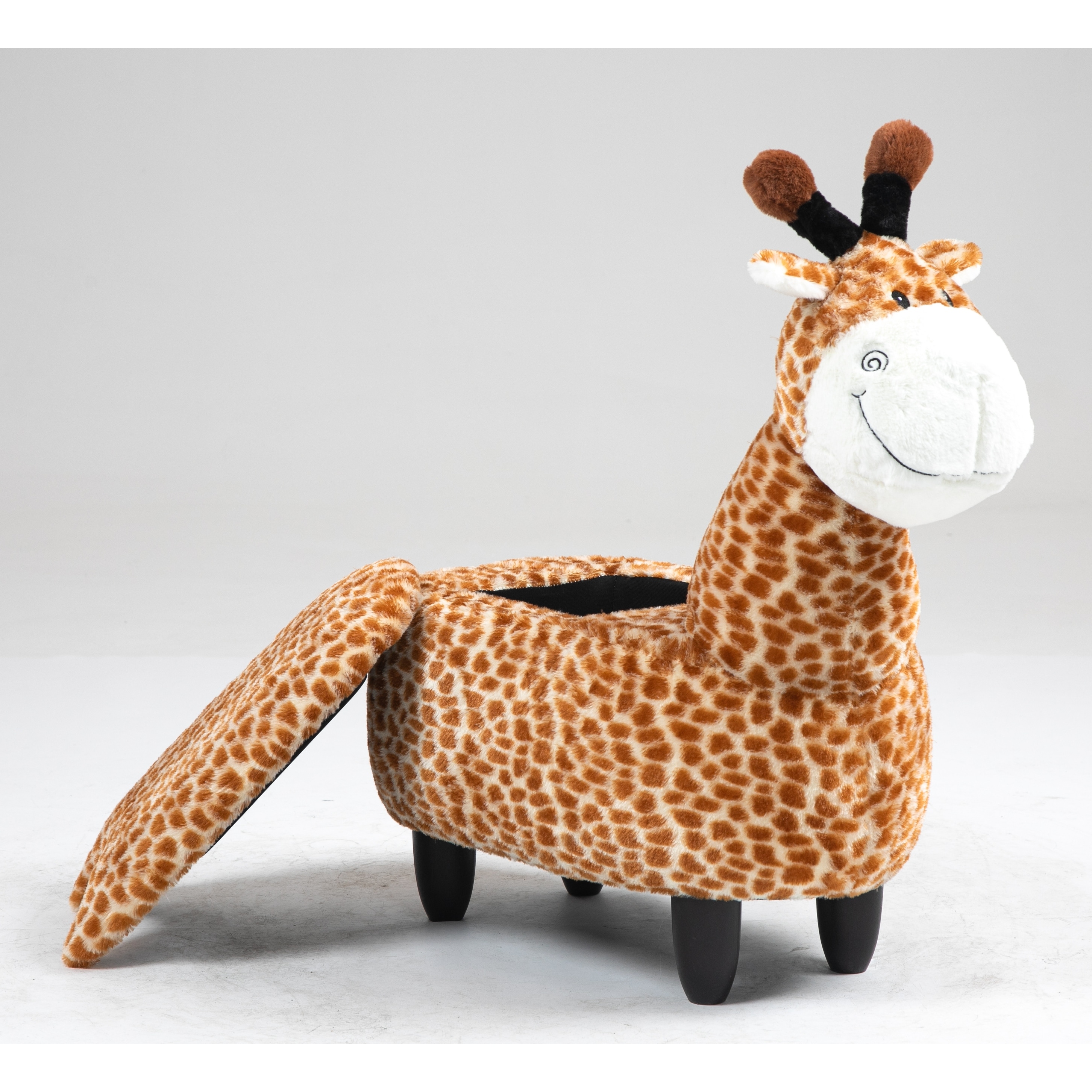 Giraffe Animal Storage Kids Ottoman Stool - On Sale - Bed Bath