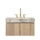 preview thumbnail 27 of 98, Floating Bathroom Vanity with 3 Pre-drilled Faucet Holes