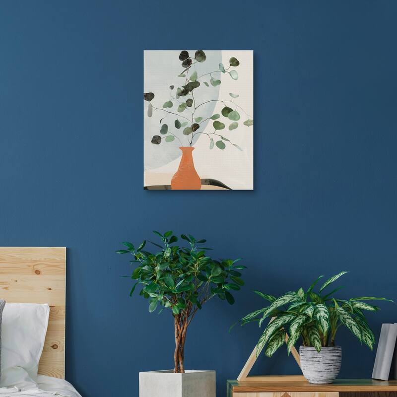 Ecualyptus Branch by Studio Arts Canvas Art Print