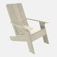 preview thumbnail 51 of 88, HIGHWOOOD Modern Adirondack Chair Whitewash