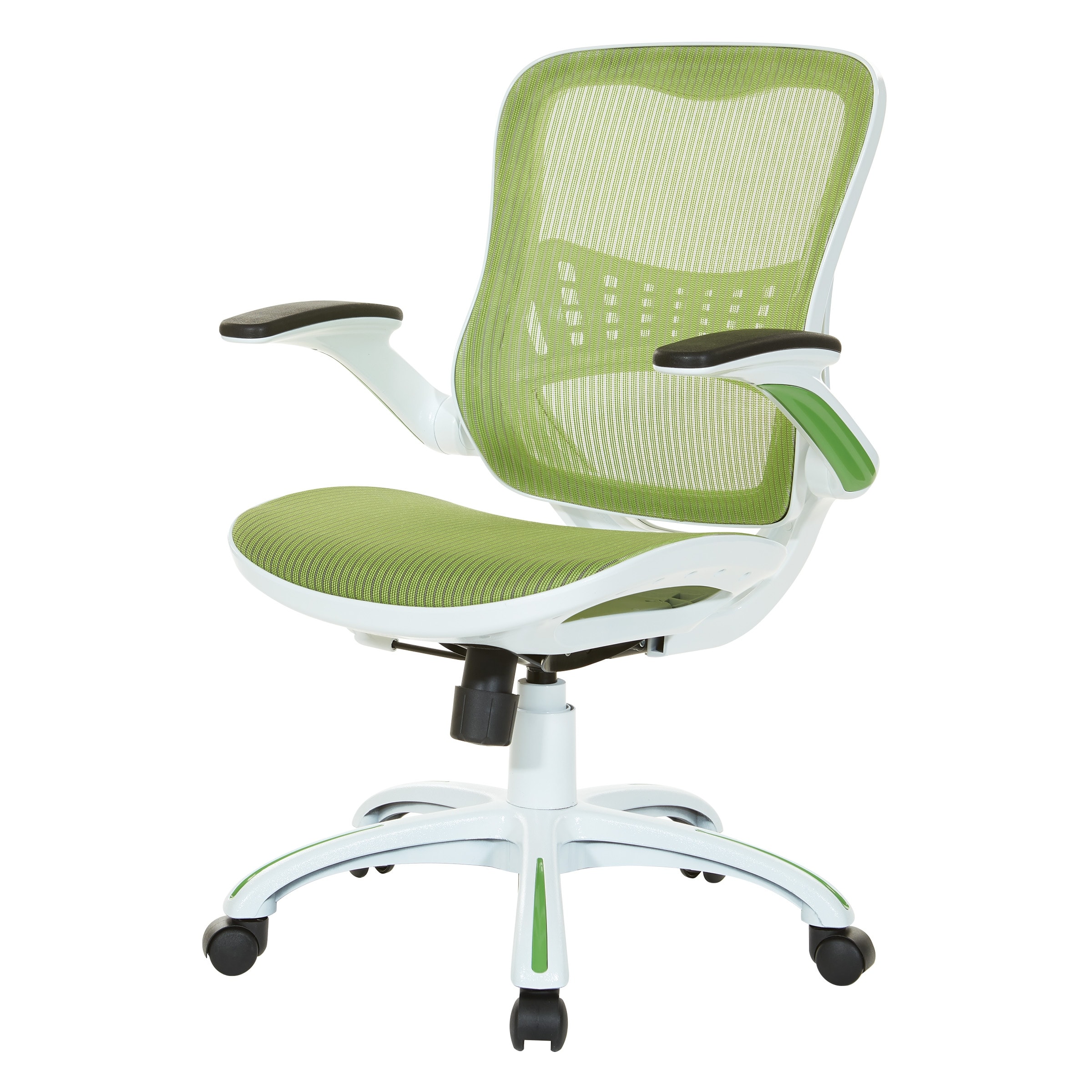 Riley office chair with 2025 white mesh seat and back