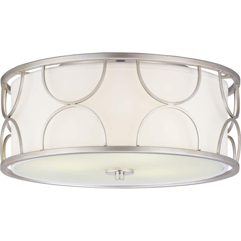 Landree Collection 16" Three-light Flush Mount - 10.000" x 19.250" x 19.250"