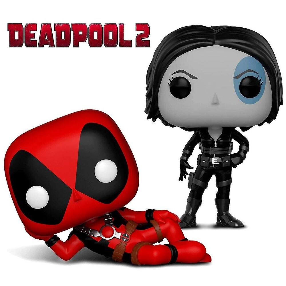 Shop Funko Pop Marvel Deadpool Parody Deadpool Domino Bobbleheads 2 Items Overstock 2762