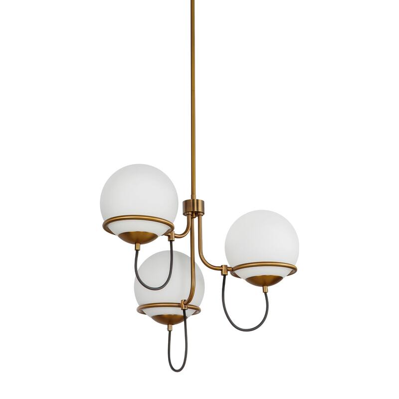 Alora Lighting CH458323 Alba 3 Light 23" Wide Chandelier