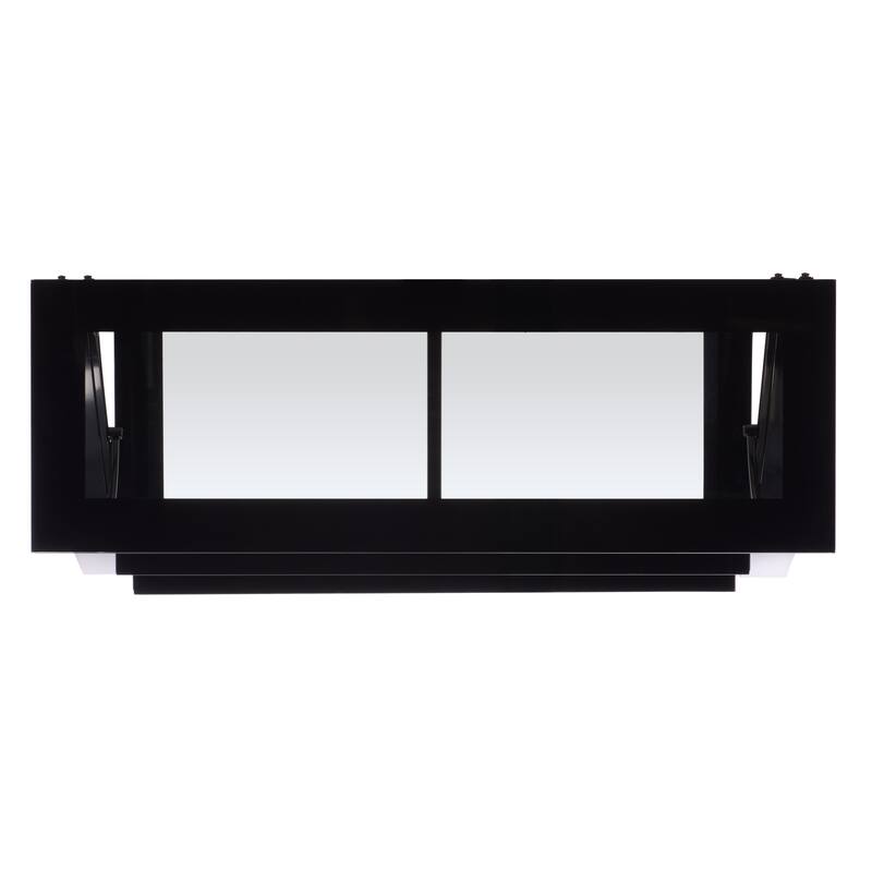 SEI Furniture Aiden 3-in-1 Flat Panel Media TV Stand - 44"W x 21"D x 56"H