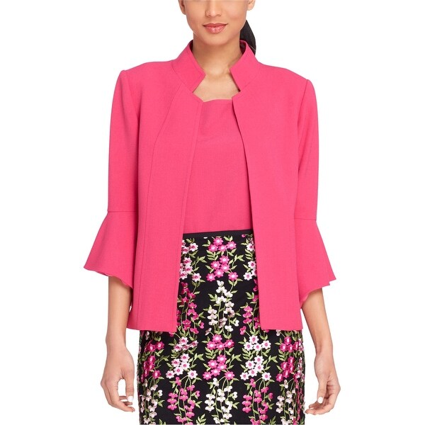 Tahari Womens Bell Sleeve Blazer Jacket. Opens flyout.