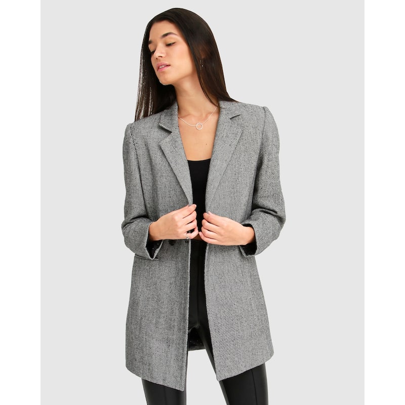 Kensington Wool Blend Oversized Coat