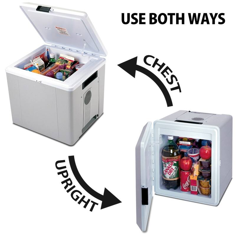 Koolatron Thermoelectric Iceless 12V Cooler/Warmer 29 qt (27 L) w/ DC Cord, Made in North America