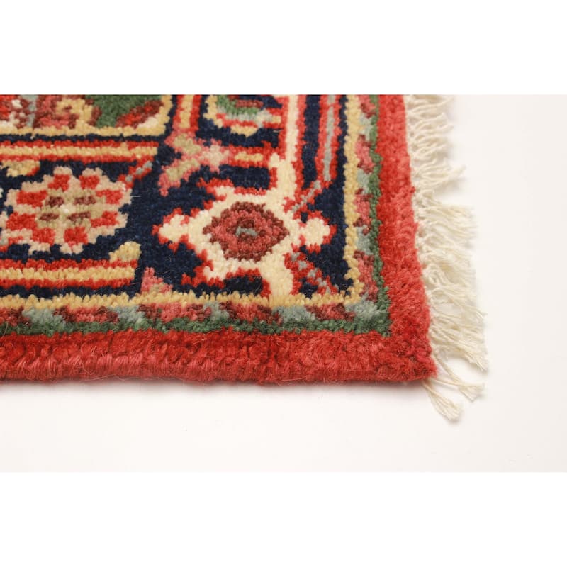 ECARPETGALLERY Hand-knotted Serapi Heritage Red Wool Rug - 2'6 x 20'0