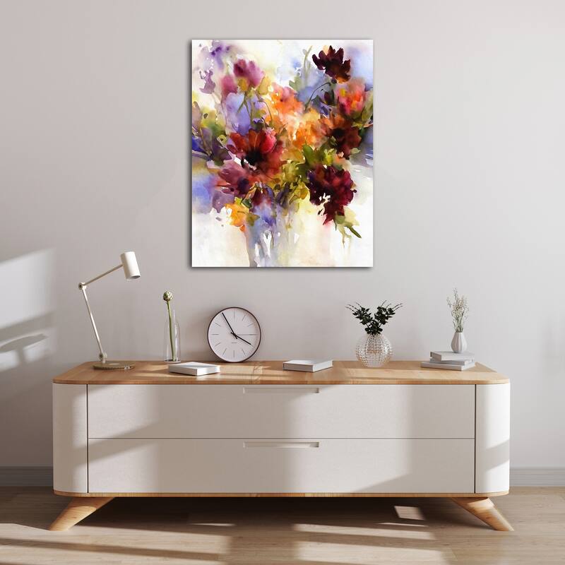 Fine Art Studio LLC Watercolor Arrangement I by R. Bolokofsky