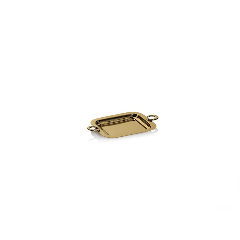 Ollie Gold Polished Brass Serving Tray