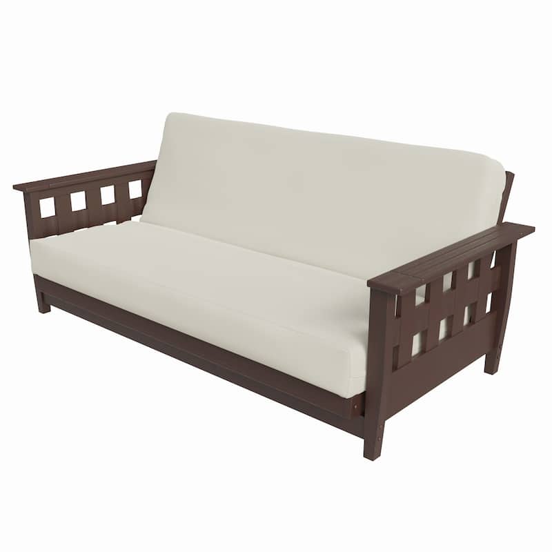 Lambton Full Futon Frame - Mahogany